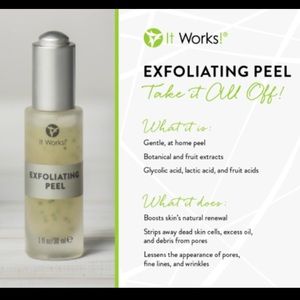 Exfoliating peel❄️
